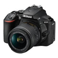 Máquina Fotográfica Reflex Nikon D5600 Preta + AF-P DX 18-55mm f/3.5-5.6 G VR