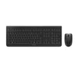 Conjunto Teclado Azerty e Rato Sem Fios Cherry DW 3000 Preto
