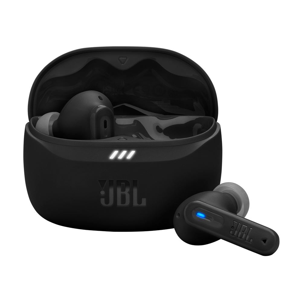 Auscultadores sem fios Bluetooth JBL Tune Beam 2 com cancelamento de ruído, pretos