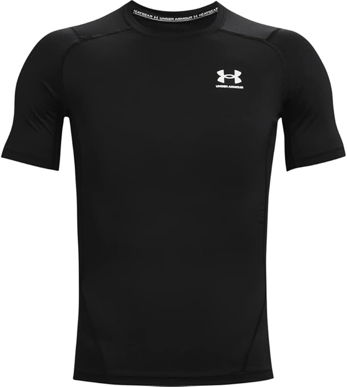 T-Shirt Homem Manga Curta Under Armour Heatgear Armour Comp (Embalagem de 1)