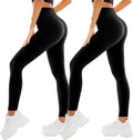 SINOPHANT 2 Peças Leggings Desportivas para Mulher Cintura Alta, Leggings Opaque para Ginásio Desporto Yoga