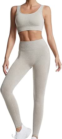 Roupa Desportiva de Mulher 2 Peças Soutien Desportivo+Leggings