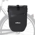 ilTec Alforge Estanque para Porta-Bagagens Preto – capacidade de 28 L – em 500D PVC – com pega, alça de ombro e refletor