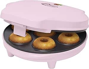 Bestron Aparelho de Donuts com Design Retro para 7 Mini Donuts