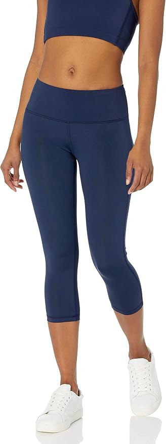 Leggings de desporto 7/8 de cintura média modeladores