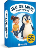 LIKARTO Jogo de Mímica para Crianças