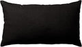 Enjoy Home - Almofada - Dimensão 30x50 cm - Preto - Algodão certificado Oeko Tex - Lavável à Mão - Ideal para Adicionar Cor aos Seus Sofás