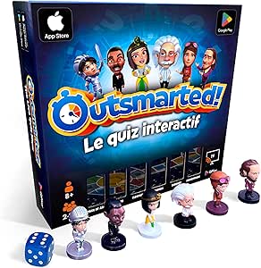 Outsmarted Live Quiz Show - Jogo de Tabuleiro, Edição 2026, a partir dos 8 Anos