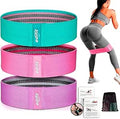 Elástico de Musculação, Bandas com 3 Níveis de Resistência, Fitness, Antiderrapantes