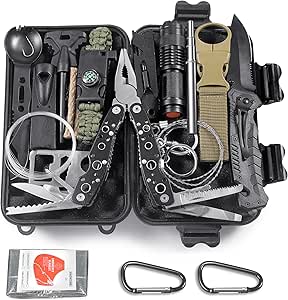 Kit de Sobrevivência 14 em 1 Kit de Sobrevivência Multiusos