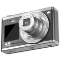 Máquina Fotográfica Digital Thomson THR385 Preto e Prateado + Cartão SD de 64 GB
