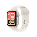 Apple Watch SE 3 GPS 40mm Caixa de Alumínio Starlight com Bracelete Desportiva Starlight S/M