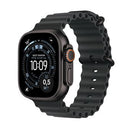Apple Watch Ultra 3 GPS + Cellular 49mm Boitier en Titane Noir avec Bracelet Océan noir