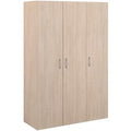 Roupeiro de quarto 3 portas EASY LIFE da PARISOT carvalho claro 120,2 x 180 x 49,7 cm