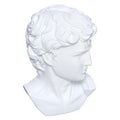 Atmosphera Créateur d'intérieur - Estatueta Decorativa "Cabeça de César" 25cm Branco