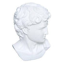 Atmosphera Créateur d'intérieur - Statuette Déco "Tête César" 25cm Blanc
