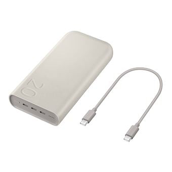 Bateria Externa Samsung 20000 mAh Bege