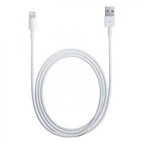 Cabo Lightning branco Apple carregador iPhone 1m