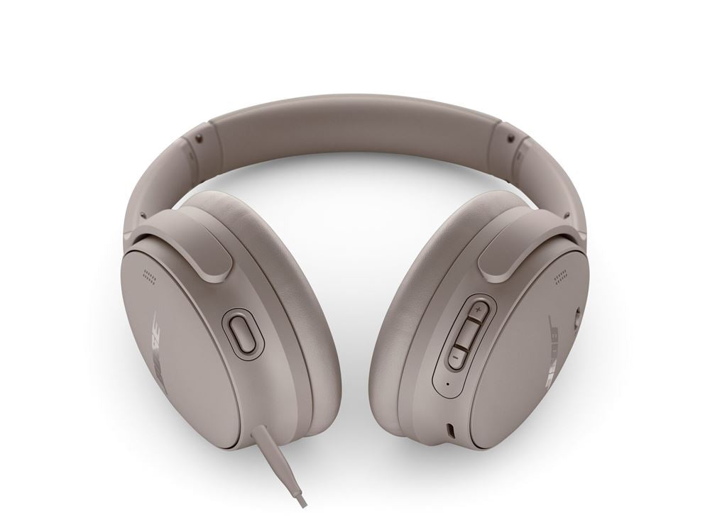Auscultadores circum-aurais sem fios Bose QuietComfort Bluetooth com cancelamento de ruído Bege