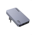 Carregador de parede de viagem Ugreen Nexode Pro 65 W Cinzento Anodizado