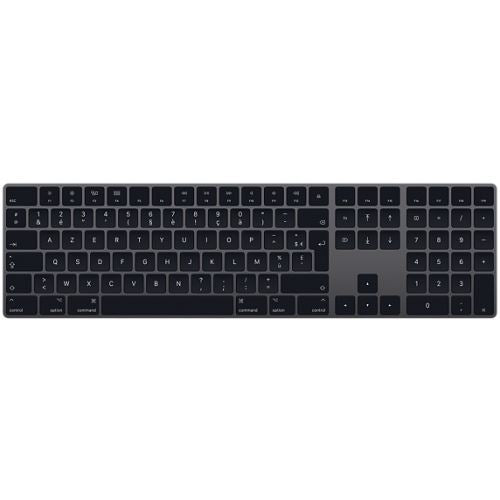 Teclado Apple Magic Keyboard com teclado numérico cinzento sideral