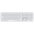 Teclado sem fios Azerty Apple Magic Keyboard com Touch ID e teclado numérico Branco