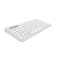 Teclado sem fios Bluetooth Azerty Logitech Pebble Keys 2 K380s Branco