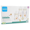 Conjunto de biberões de vidro - mam