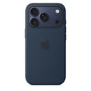 Coque Apple en silicone avec MagSafe minuit pour iPhone 17 Pro