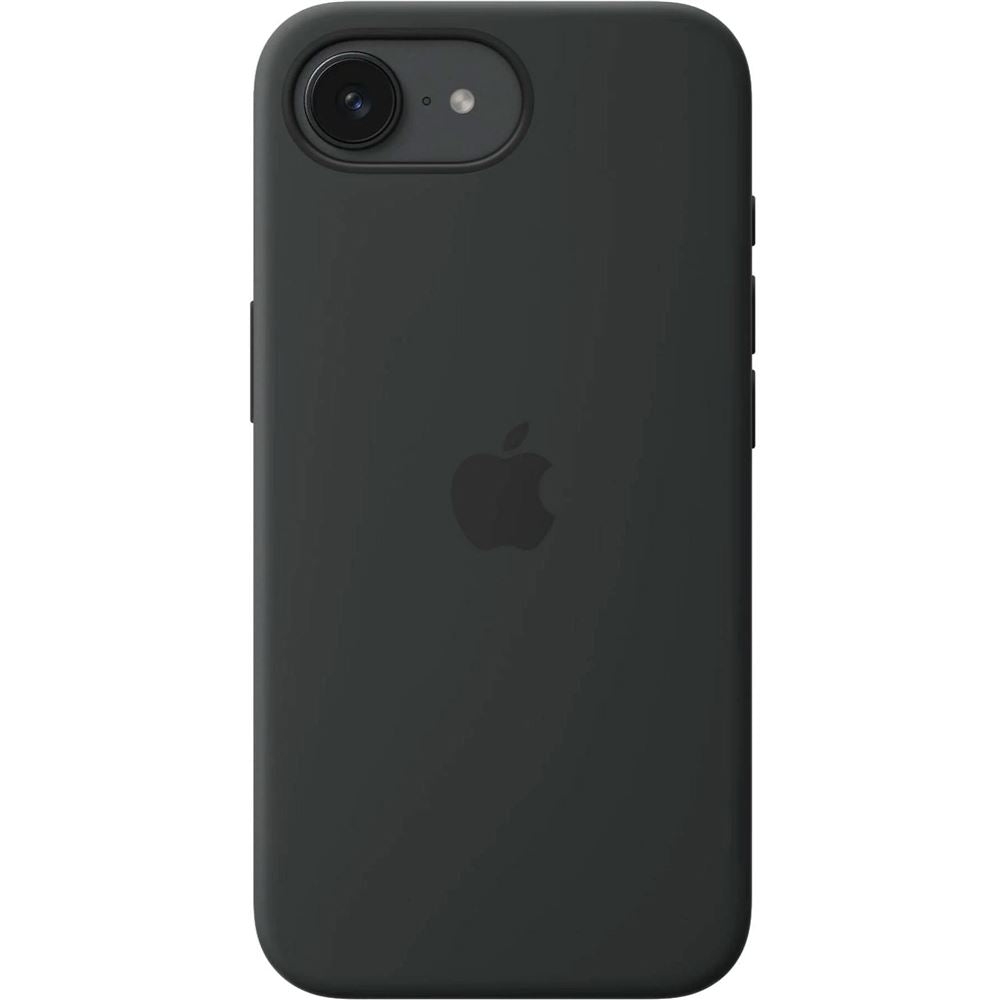 Capa de silicone Apple Preta para iPhone 16.ª e 17.ª