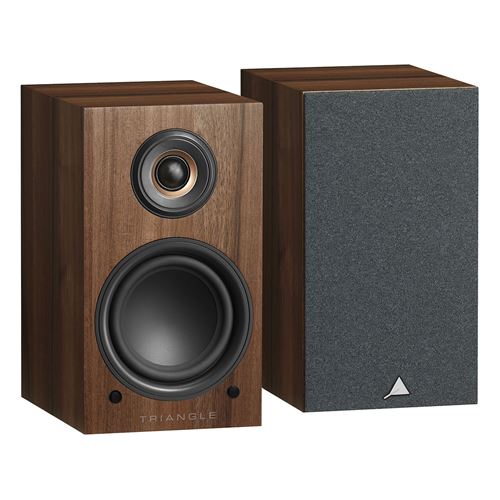 Colunas Conectadas Hi-Fi Triangle Elara LN01A Castanho Vendidas ao Par