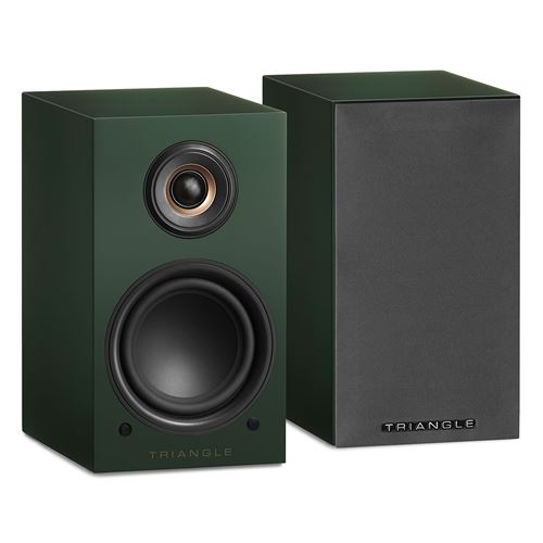 Colunas Ativas Hi-Fi Triangle Elara LN01A Verde Inglês Vendidas ao par