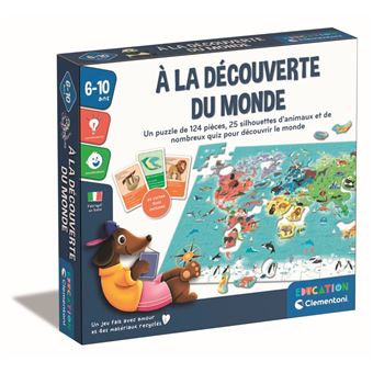 Jogo educativo Clementoni À descoberta do mundo