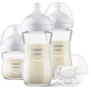 Kit nouveau-né - Natural Verre 3.0 - Biberon Verre 120ml + 2 Biberons 240ml + Sucettes Ultra Douce 0-6M