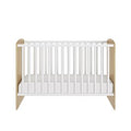 Cama de bebé 70x140 cm madeira branca