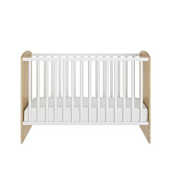 Cama de bebé 70x140 cm madeira branca