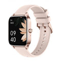 Smartwatch à prova de água, chamadas Bluetooth, ecrã de 1,85 polegadas, compatível com iOS e Android - rosa