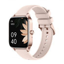 Montre connectée étanche, appels Bluetooth, écran 1,85 pouces, compatible iOS et Android - rose
