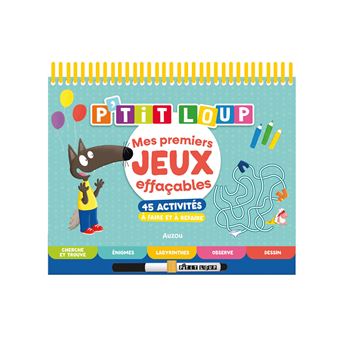 P'tit Loup - : P'tit Loup - Os meus primeiros jogos apagáveis