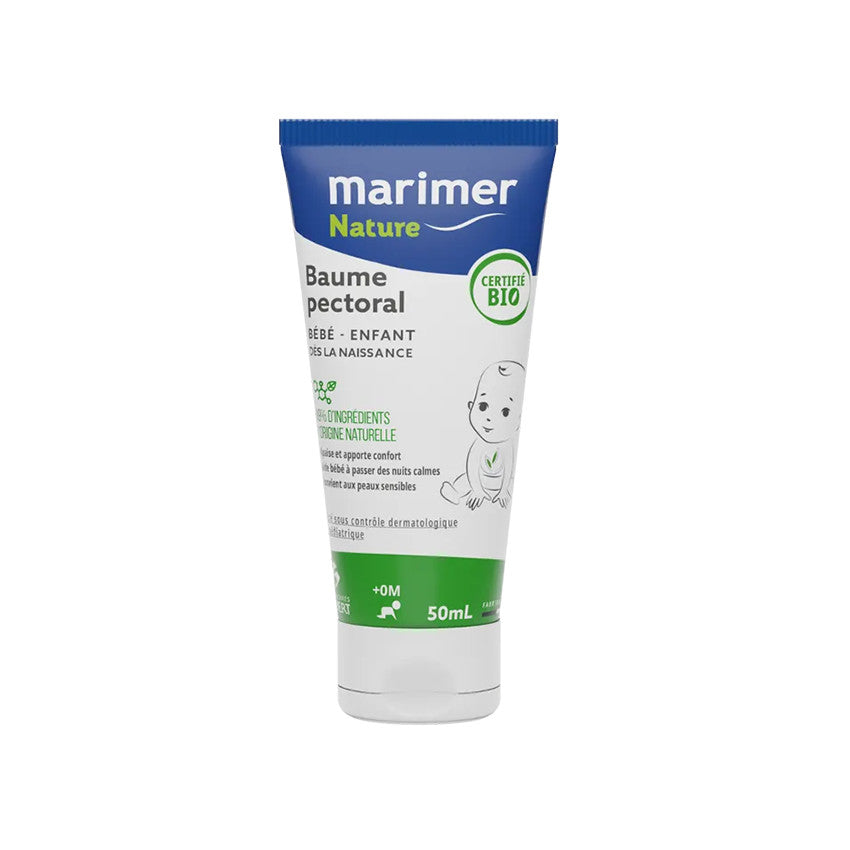 Produto de cuidado bálsamo peitoral bebé Hydro Bio 50 ml