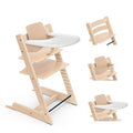 STOKKE - Cadeira de Refeição Tripp Trapp + Baby Set + Tabuleiro Natural