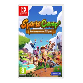 Sports Camp Uma Aventura em 35 Jogos Nintendo Switch