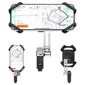 Suporte Universal para Smartphone Casr para Guiador com Braço para Mobilidade Preto