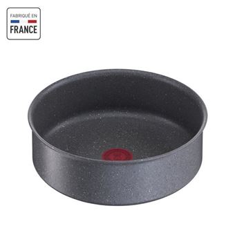 Tefal Ingenio Natural Force Sauteuse 24Cm, Indução, Antiaderente, Empilhável, Compatível com Máquina de Lavar Loiça, Fabricado em França L3963502