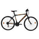 Vélo VTT 26'' Rigide Homme VULCAN/FREERIDER Cadre & Fourche en Acier, 18 vitesses indexées